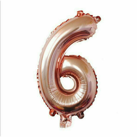 100cm Rose Gold Foil Balloon Number Helium Jumbo Balloons Wedding Party Birthday