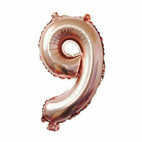 100cm Rose Gold Foil Balloon Number Helium Jumbo Balloons Wedding Party Birthday