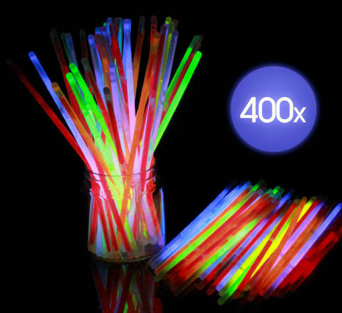 100-1000pcs Color Mixed Glow Sticks Party Glowsticks Bracelets Light No Flame