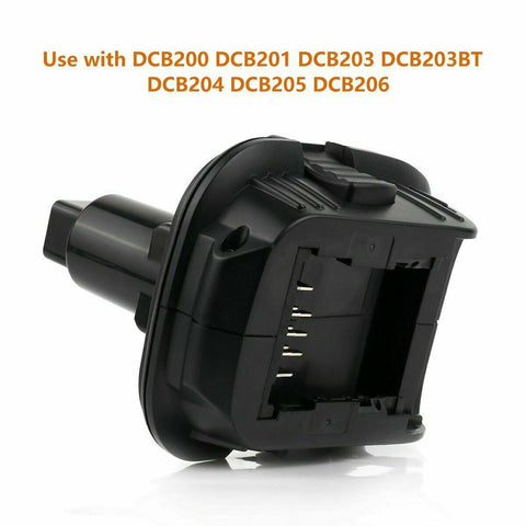 DCA1820 Converter For DeWalt 18V/20V MAX Slide XRP Battery Adapter DC9096 DCB200