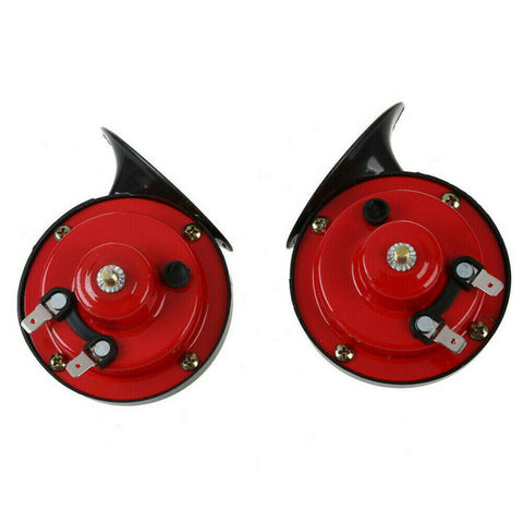 2PCS Air Snail 120DB 12V Car Horn Truck Lorry SUV RV Truck Boat Loud Siren