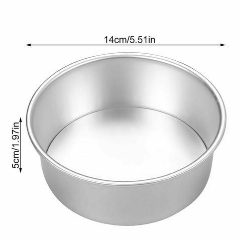 4/5/6/8 Inch Cake Mold Round DIY Cakes Pastry Mould Baking Tin Pan Reusable