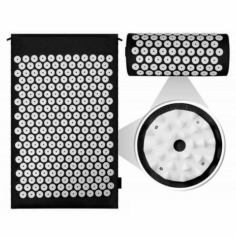 Massage Acupressure Mat Yoga Sit Lying Mats Pain Stress Soreness Relax