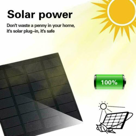 1.5W 2W Solar Powered Water Fountain Pump Bird Bath Pond Pool Garden