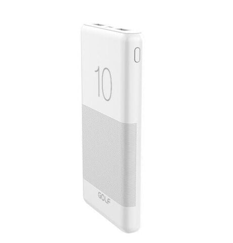 G80 10000mAh Candy Dual USB Slim 2.1A Charge Power Bank For Mobile Phone