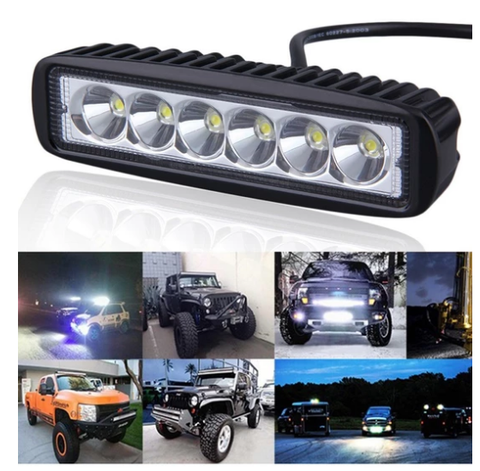 18W Car LED light bar