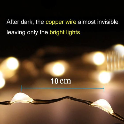 30M 300leds Solar LED Fairy Light