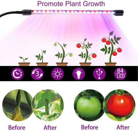 4 Heads Plan Grow LED Light