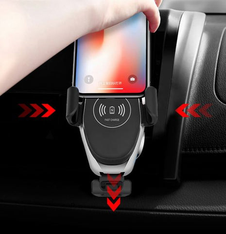 10W Car Phone Holder Wireless Charger