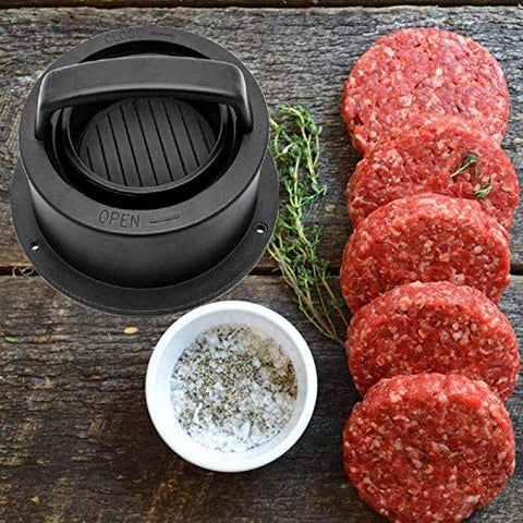 3 In 1 Burger Press Hamburger Patty Maker Slider Press Stuffed Press Burger Patties Cookery Mold