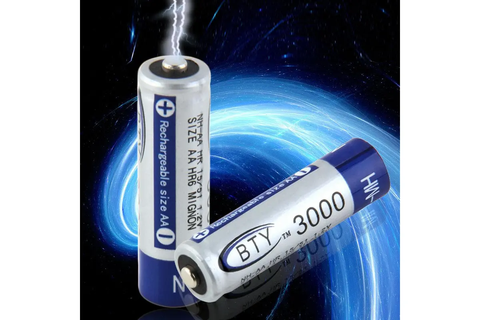 4pc - Rechargeable Battery NI-MH 1.2V 3000mAh AA/ Recharge Batteries