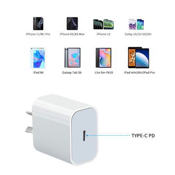 20W PD USB-C Wall Fast Charger Power Adapter AU plug