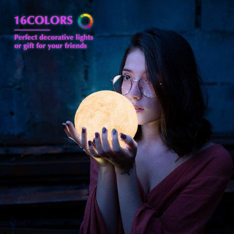 3D Moon LED Light